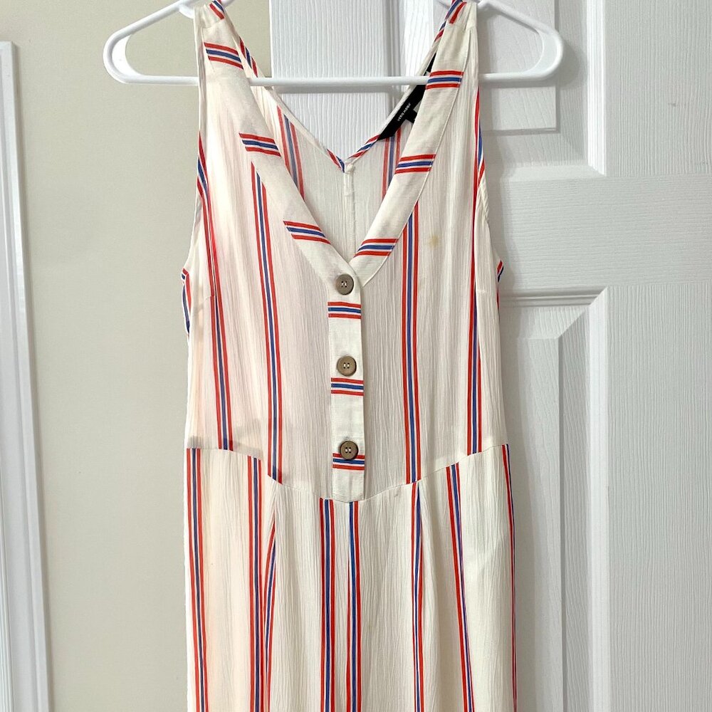 VERA MODA Striped Jumpsuit - Size XS
